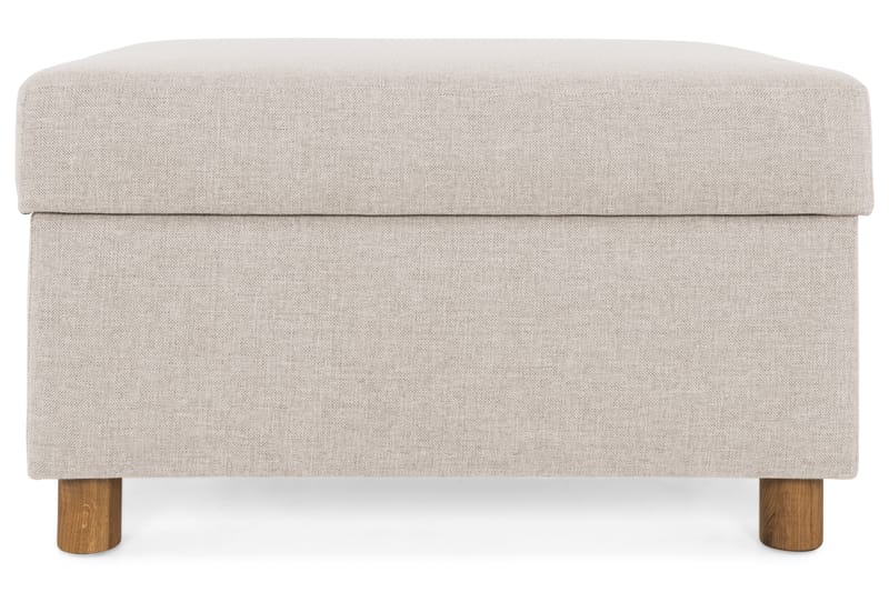 Fotpall Nevada med Förvaring 80x65 - Beige - Möbler - Fåtölj & stolar - Pall & puff - Fotpallar