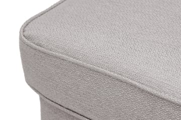 Fotpall Oxford Classic - Grå|Brun - Möbler - Fåtölj & stolar - Pall & puff - Fotpallar