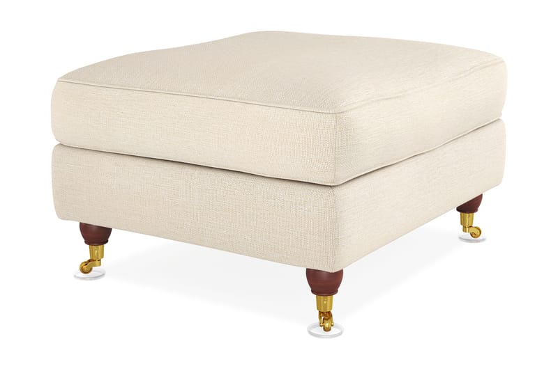 Fotpall Oxford Lyx - Beige - Möbler - Fåtölj & stolar - Pall & puff - Fotpallar