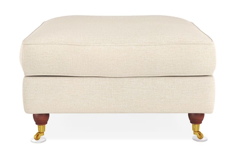 Fotpall Oxford Lyx - Beige - Möbler - Fåtölj & stolar - Pall & puff - Fotpallar
