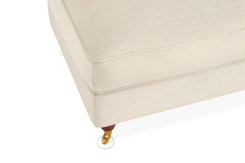 Fotpall Oxford Lyx - Beige - Möbler - Fåtölj & stolar - Pall & puff - Fotpallar