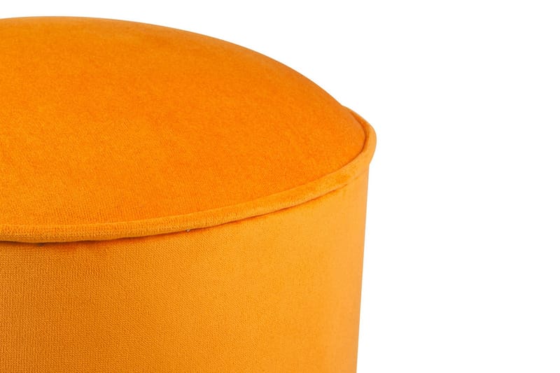 Fotpall Rakyia - Orange - Möbler - Fåtölj & stolar - Pall & puff - Fotpallar