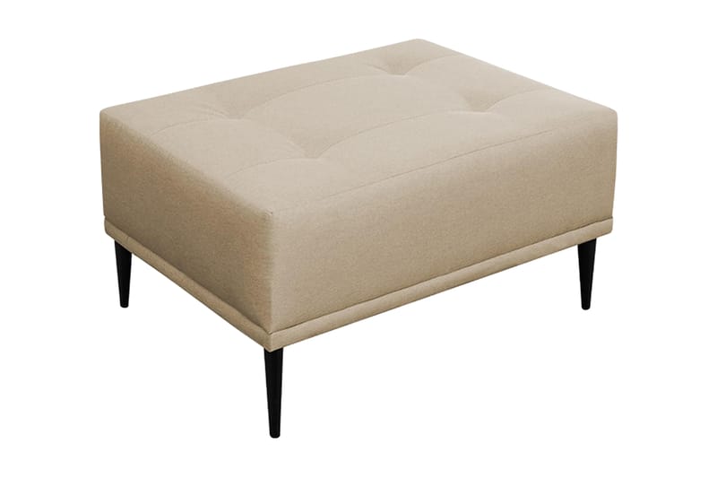 Fotpall Rapana - Beige - Möbler - Fåtölj & stolar - Pall & puff - Fotpallar