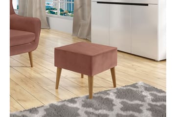 Fotpall - Rosa - Möbler - Fåtölj & stolar - Pall & puff - Fotpallar