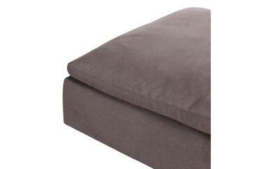 Fotpall Salteras - Brun/Svart - Möbler - Fåtölj & stolar - Pall & puff - Fotpallar
