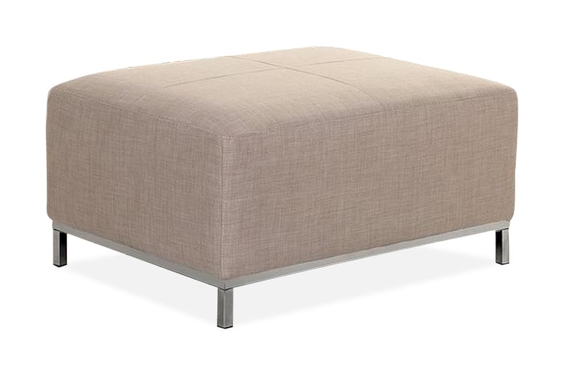 Fotpall Sharmon - Beige - Möbler - Fåtölj & stolar - Pall & puff - Fotpallar