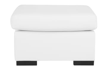 Fotpall Sit Down 70X60 cm Bonded Leather - Vit - Möbler - Fåtölj & stolar - Pall & puff - Fotpallar