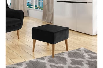 Fotpall - Svart - Möbler - Fåtölj & stolar - Pall & puff - Fotpallar