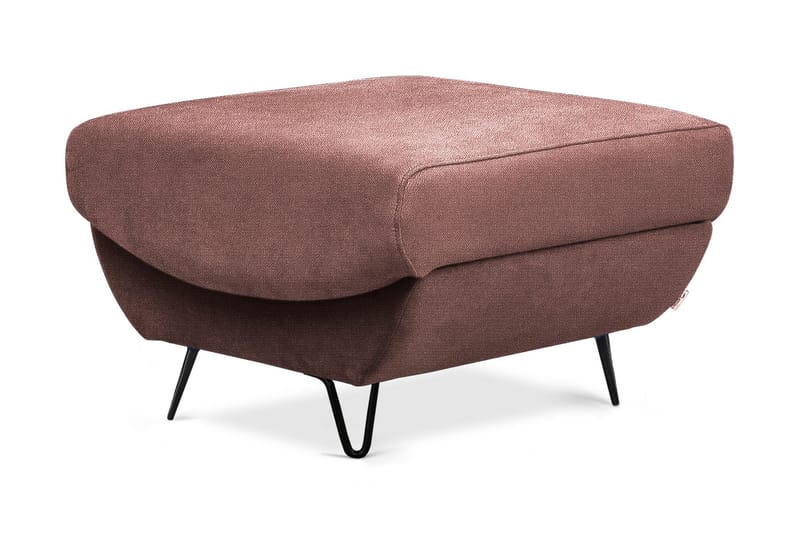 Fotpall Swentzel - Rosa - Möbler - Fåtölj & stolar - Pall & puff - Fotpallar