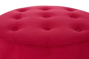 Fotpall Tampa 55|55 cm - Rosa - Möbler - Fåtölj & stolar - Pall & puff - Fotpallar