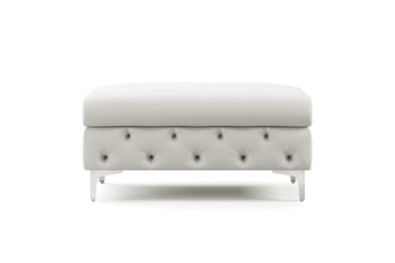 Fotpall Thersa 67 cm Rektangulär - Beige - Möbler - Fåtölj & stolar - Pall & puff - Fotpallar