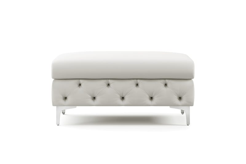 Fotpall Thersa 67 cm Rektangulär - Beige - Möbler - Fåtölj & stolar - Pall & puff - Fotpallar