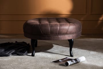 Fotpall Thunia 80 cm - Vintage Brun - Möbler - Fåtölj & stolar - Pall & puff - Fotpallar