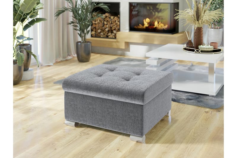 Fotpall Trefor 68 cm - Möbler - Fåtölj & stolar - Pall & puff - Fotpallar