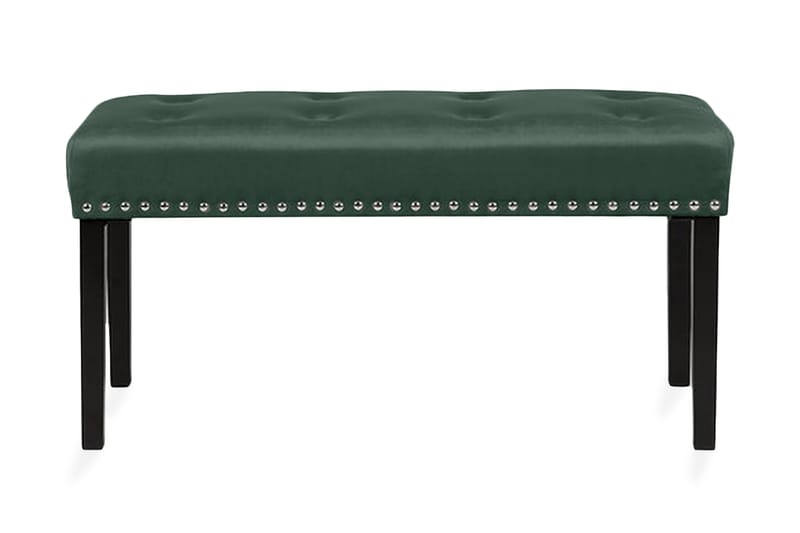 Fotpall Yorkton 43|102 cm - Grön - Fotpallar