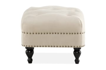 Fotpall Petitfils - Beige - Möbler - Fåtölj & stolar - Pall & puff - Fotpallar