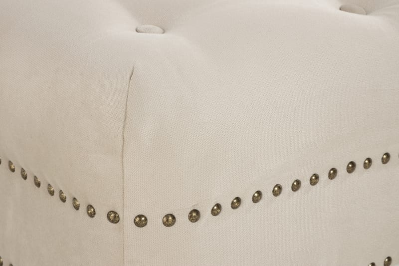 Fotpall Petitfils - Beige - Möbler - Fåtölj & stolar - Pall & puff - Fotpallar