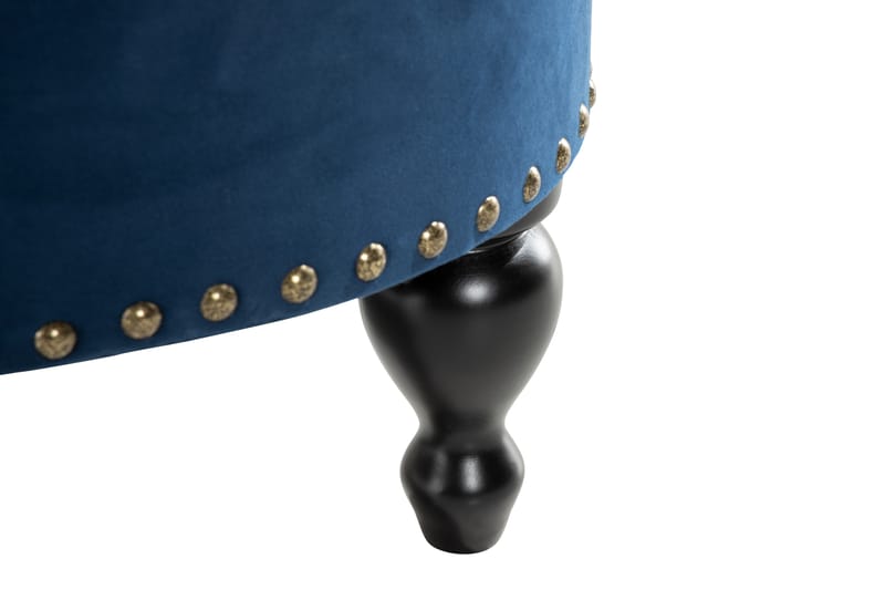 Fotpall Petitfils - Blå - Möbler - Fåtölj & stolar - Pall & puff - Fotpallar