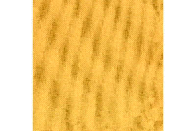 Fotpall gul 78x56x32 cm tyg - Gul - Fotpallar