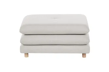 Fotpall Heden Beige/ljust trä - Beige/ljust trä - Möbler - Fåtölj & stolar - Pall & puff - Fotpallar