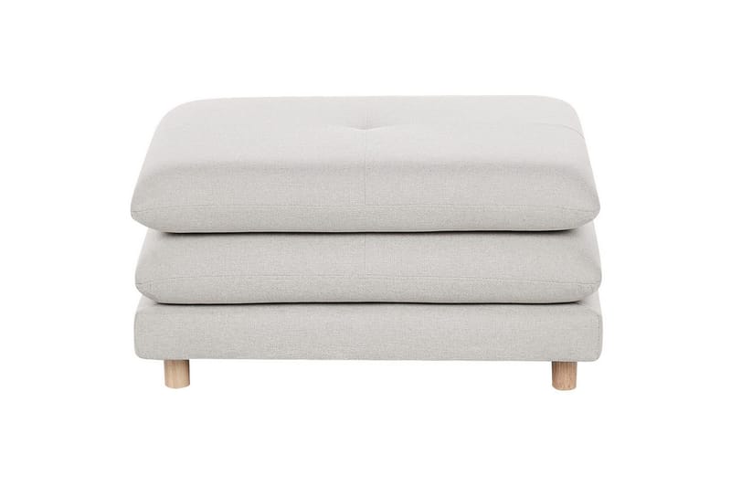 Fotpall Heden Beige/ljust trä - Beige/ljust trä - Möbler - Fåtölj & stolar - Pall & puff - Fotpallar
