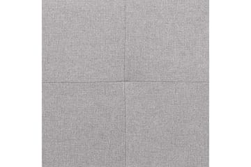 Fotpall Heden Grå/ljust trä - Grå/ljust trä - Möbler - Fåtölj & stolar - Pall & puff - Fotpallar