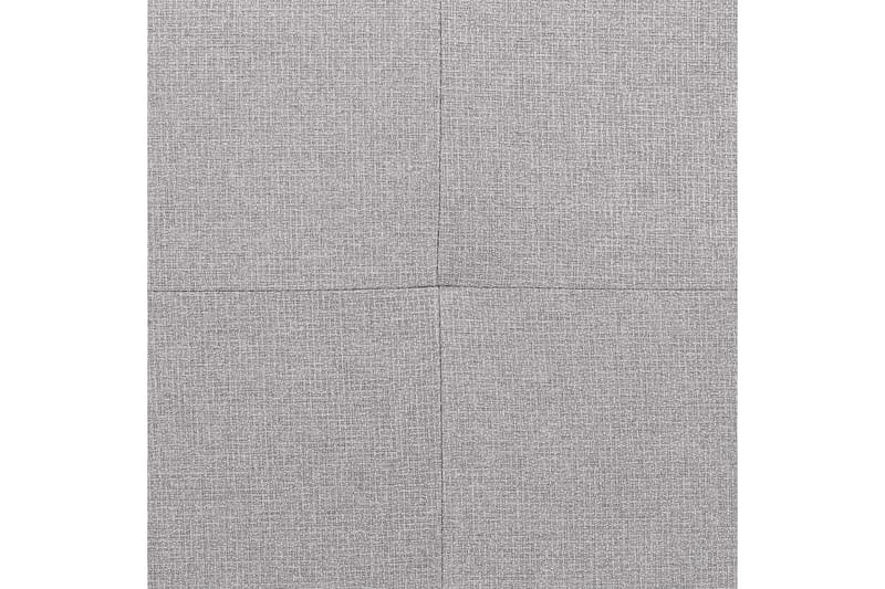 Fotpall Heden Grå/ljust trä - Grå/ljust trä - Möbler - Fåtölj & stolar - Pall & puff - Fotpallar