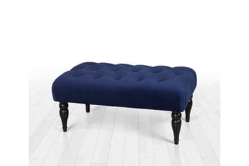 Hodgenville Fotpall 92 cm Rektangulär - Marinblå - Möbler - Fåtölj & stolar - Pall & puff - Fotpallar