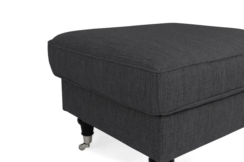 Howard Classic Fotpall - Antracit - Möbler - Fåtölj & stolar - Pall & puff - Fotpallar