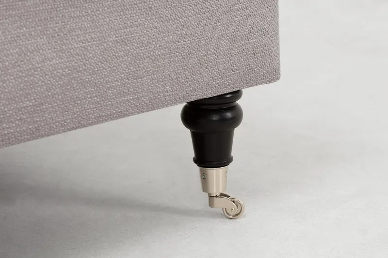 Howard Classic Fotpall - Grå/Brun - Möbler - Fåtölj & stolar - Pall & puff - Fotpallar