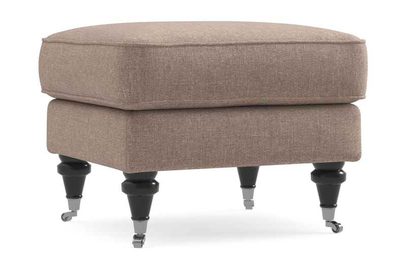 Howard Classic Fotpall - Mörkbeige - Möbler - Fåtölj & stolar - Pall & puff - Fotpallar