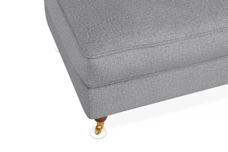 Howard Lyx Fotpall - Grå - Möbler - Fåtölj & stolar - Pall & puff - Fotpallar