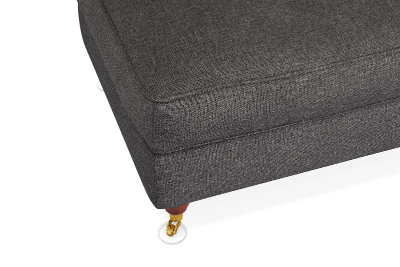 Howard Lyx Fotpall - Mörkgrå - Möbler - Fåtölj & stolar - Pall & puff - Fotpallar