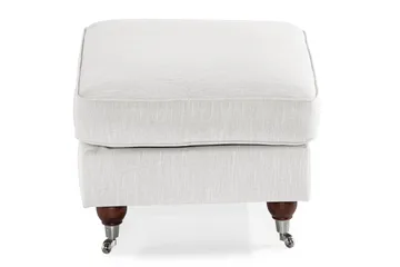 Howard Riviera Fotpall - Linnebeige - Möbler - Fåtölj & stolar - Pall & puff - Fotpallar