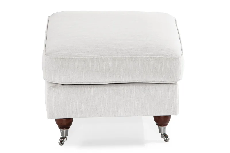 Howard Riviera Fotpall - Linnebeige - Möbler - Fåtölj & stolar - Pall & puff - Fotpallar