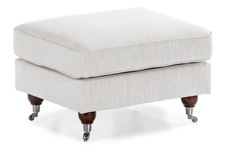 Howard Riviera Fotpall - Linnebeige - Möbler - Fåtölj & stolar - Pall & puff - Fotpallar