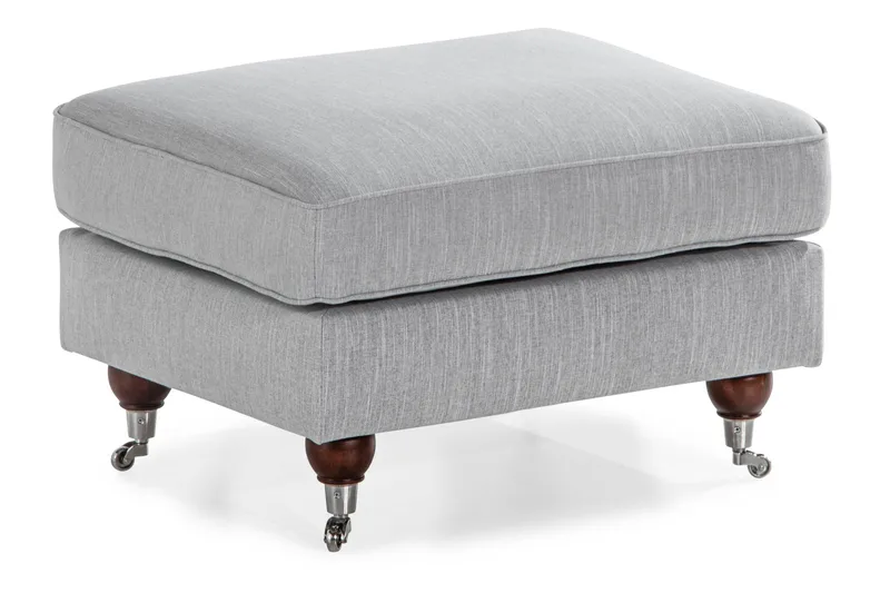 Howard Riviera Fotpall - Linnegrå - Möbler - Fåtölj & stolar - Pall & puff - Fotpallar