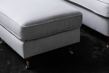 Howard Riviera Fotpall - Linnegrå - Möbler - Fåtölj & stolar - Pall & puff - Fotpallar