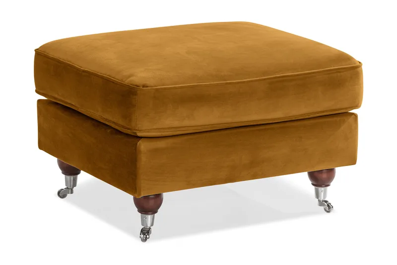 Howard Riviera Fotpall Sammet, Amber