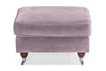 Howard Riviera Fotpall Sammet - Lila - Möbler - Fåtölj & stolar - Pall & puff - Fotpallar