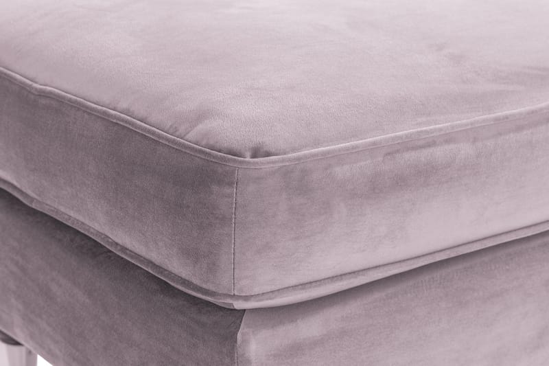 Howard Riviera Fotpall Sammet - Lila - Möbler - Fåtölj & stolar - Pall & puff - Fotpallar