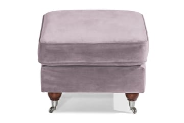 Howard Riviera Fotpall Sammet - Lila - Möbler - Fåtölj & stolar - Pall & puff - Fotpallar
