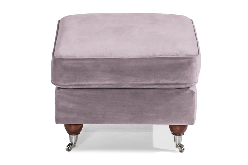 Howard Riviera Fotpall Sammet - Lila - Möbler - Fåtölj & stolar - Pall & puff - Fotpallar