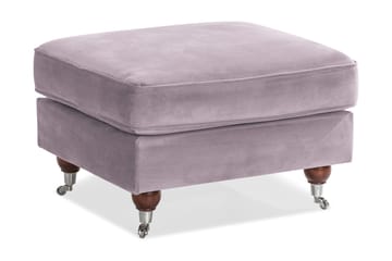 Howard Riviera Fotpall Sammet - Lila - Möbler - Fåtölj & stolar - Pall & puff - Fotpallar