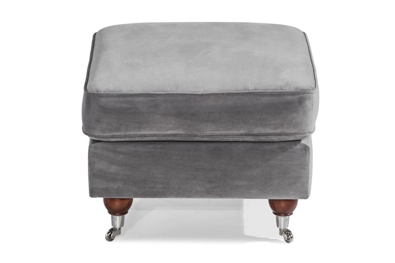 Howard Riviera Fotpall - Silvergrå - Möbler - Fåtölj & stolar - Pall & puff - Fotpallar