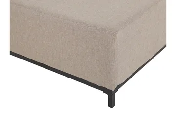 Hughen Fotpall - Beige/Svart - Möbler - Fåtölj & stolar - Pall & puff - Fotpallar