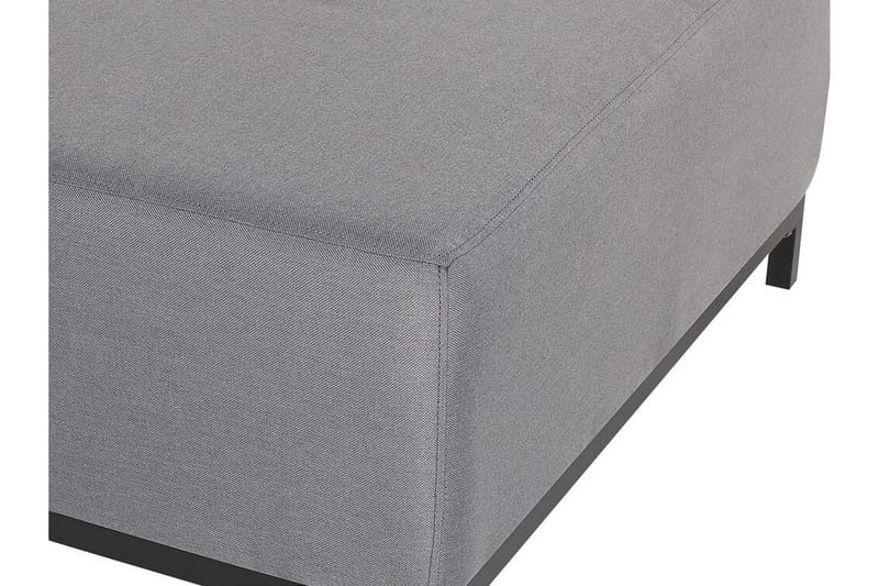 Hughen Fotpall - Grå/Svart - Möbler - Fåtölj & stolar - Pall & puff - Fotpallar