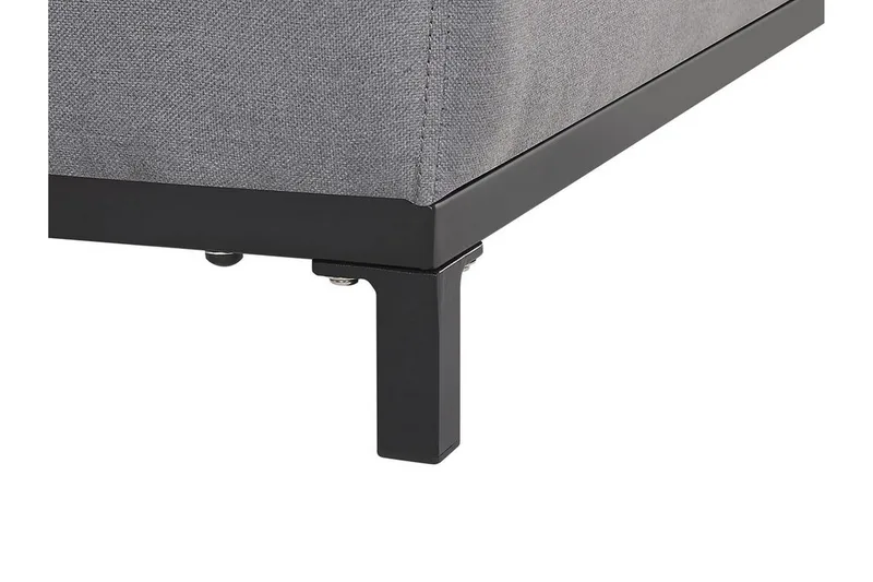 Hughen Fotpall - Grå/Svart - Möbler - Fåtölj & stolar - Pall & puff - Fotpallar