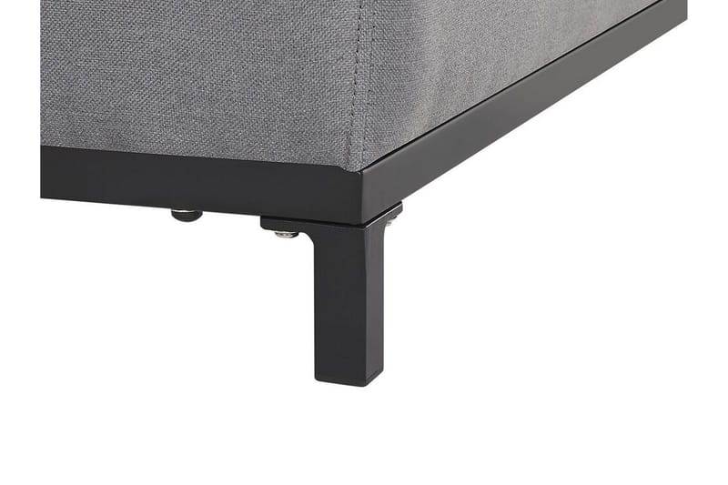 Hughen Fotpall - Grå/Svart - Möbler - Fåtölj & stolar - Pall & puff - Fotpallar