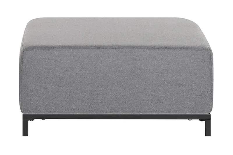 Hughen Fotpall - Grå/Svart - Möbler - Fåtölj & stolar - Pall & puff - Fotpallar